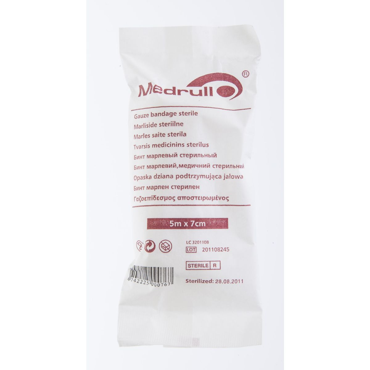 SIDE (STERIILNE) 7CMX5M (MEDRULL) - Product Image