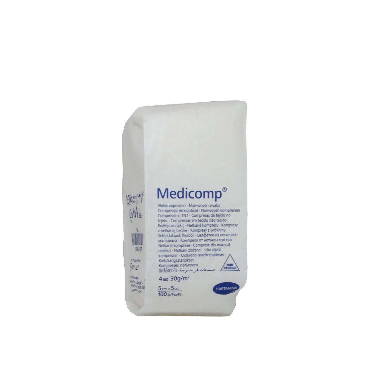 MEDICOMP TAMPOONID MITTESTER 5X5CM N100 - Product Image