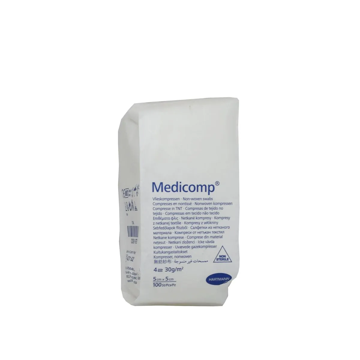 MEDICOMP TAMPOONID MITTESTER 5X5CM N100 - Product Image