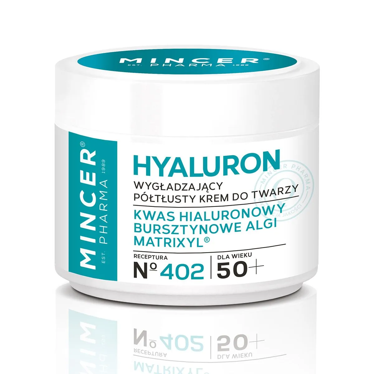 MINCER PHARMA NÄOKREEM HÜALUROONHAPPEGA 50+ 50ML - Product Image