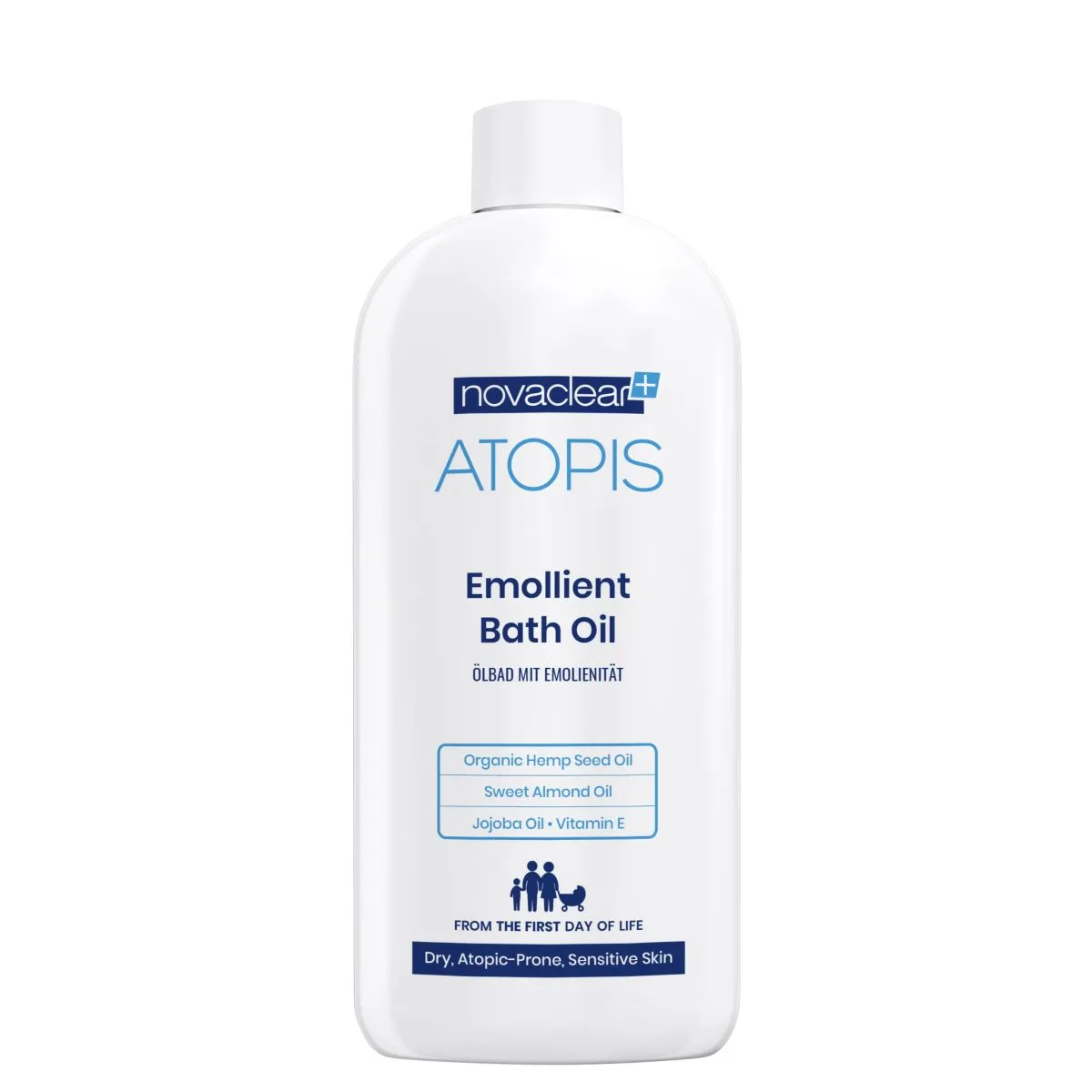 NOVACLEAR ATOPIS VANNIÕLI PEHMENDAV 500ML - Product Image