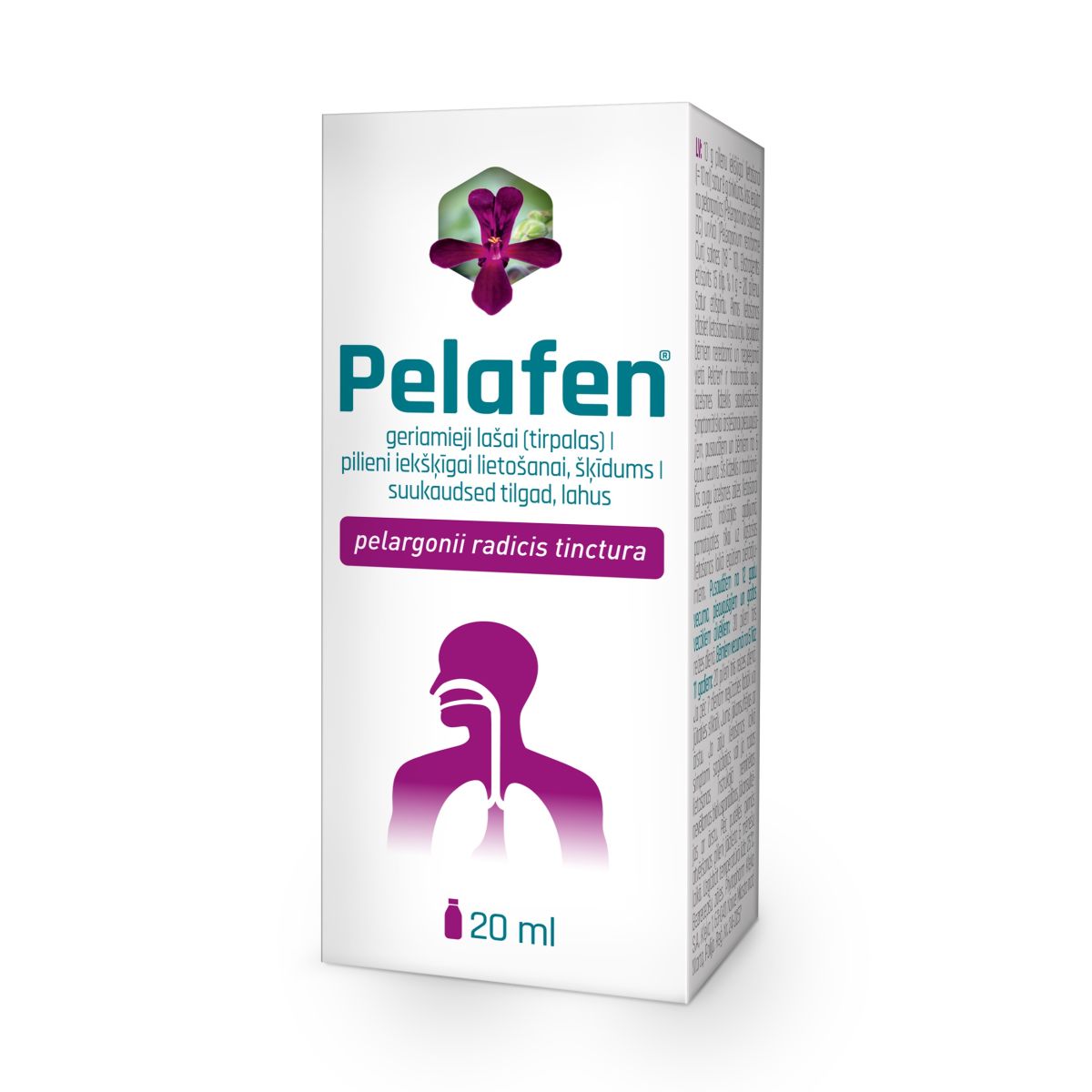 PELAFEN SUUKAUDSED TILGAD LAHUS 0,8G/ML 20ML - Product Image