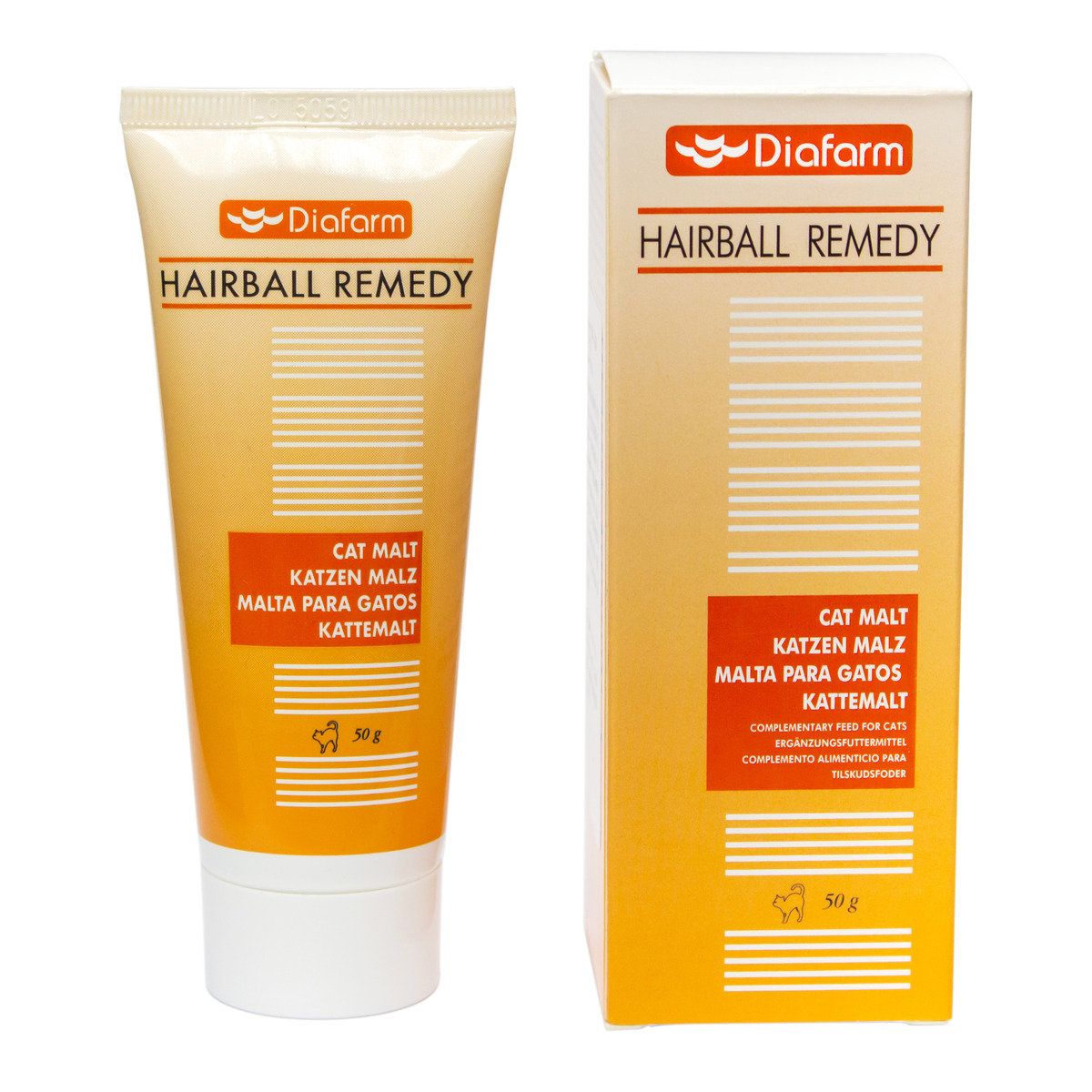 Diafarm Cat Malt karvapallivastane pasta 50g - Product Image