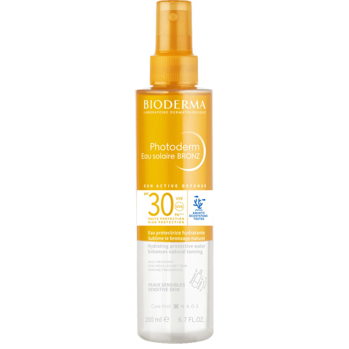 BIODERMA PHOTODERM PÄIKESEKAITSEVESI SPF30 200ML - Product Image