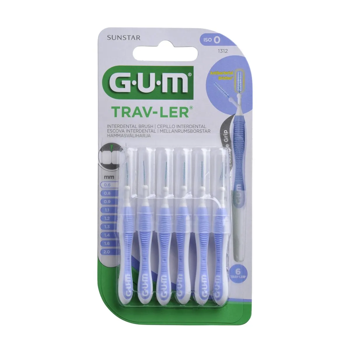 GUM HAMBAVAHEHARI TRAV-LER SILINDER 0,6MM N6 - Product Image