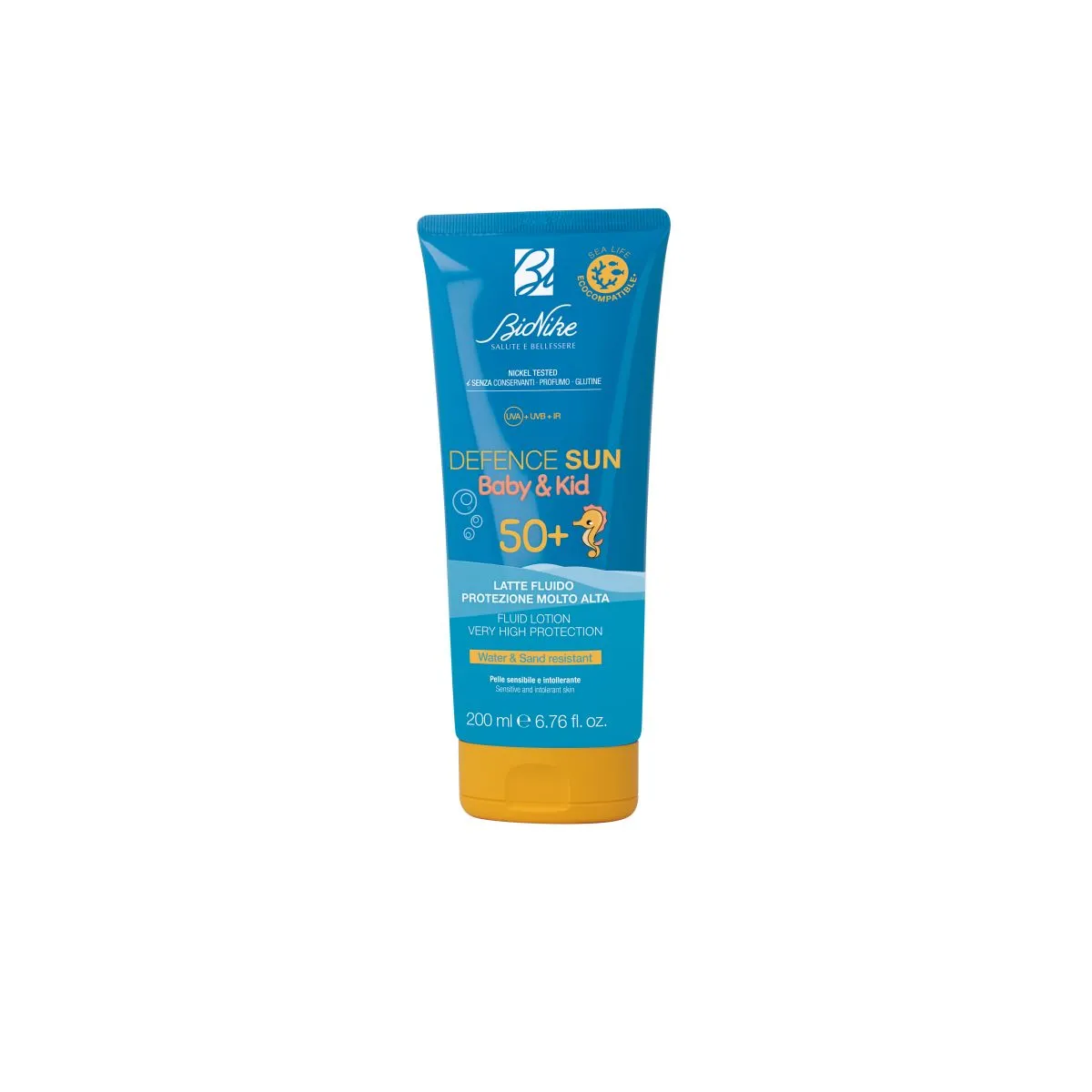 BIONIKE SUN PÄIKESEKAITSELOSJOON LASTELE SPF50+ 200ML - Product Image