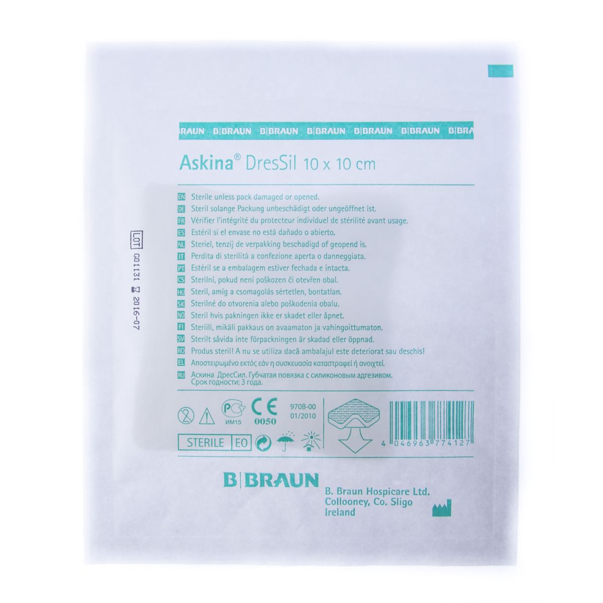 ASKINA DRESSIL HAAVASIDE 10CMX10CM - Product Image