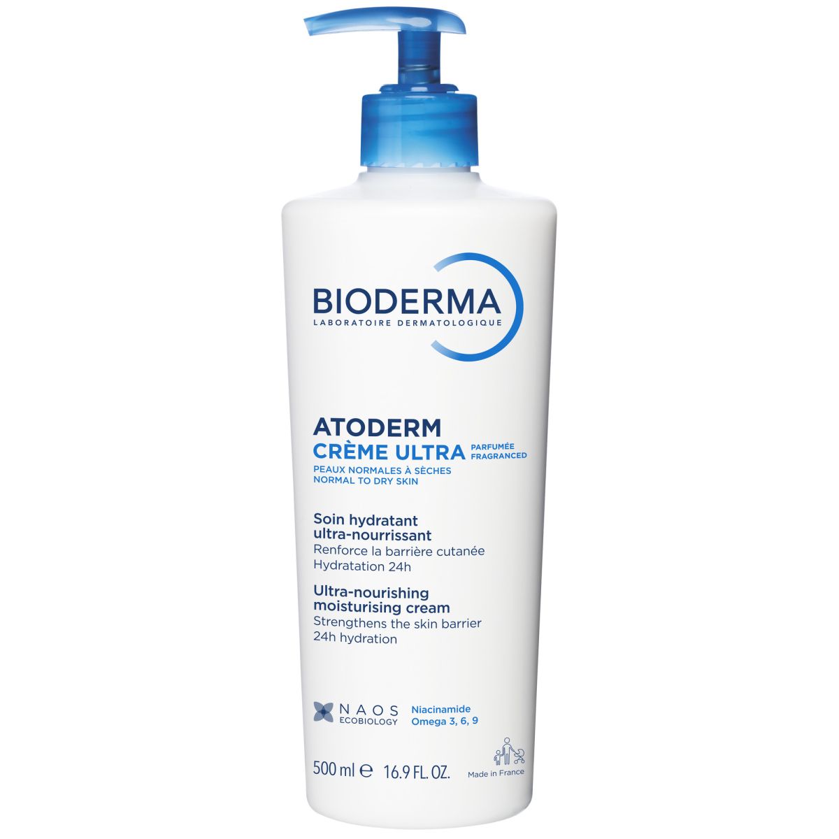 BIODERMA ATODERM KREEM KUIVALE NAHALE (LÕHNAGA) 500ML - Product Image