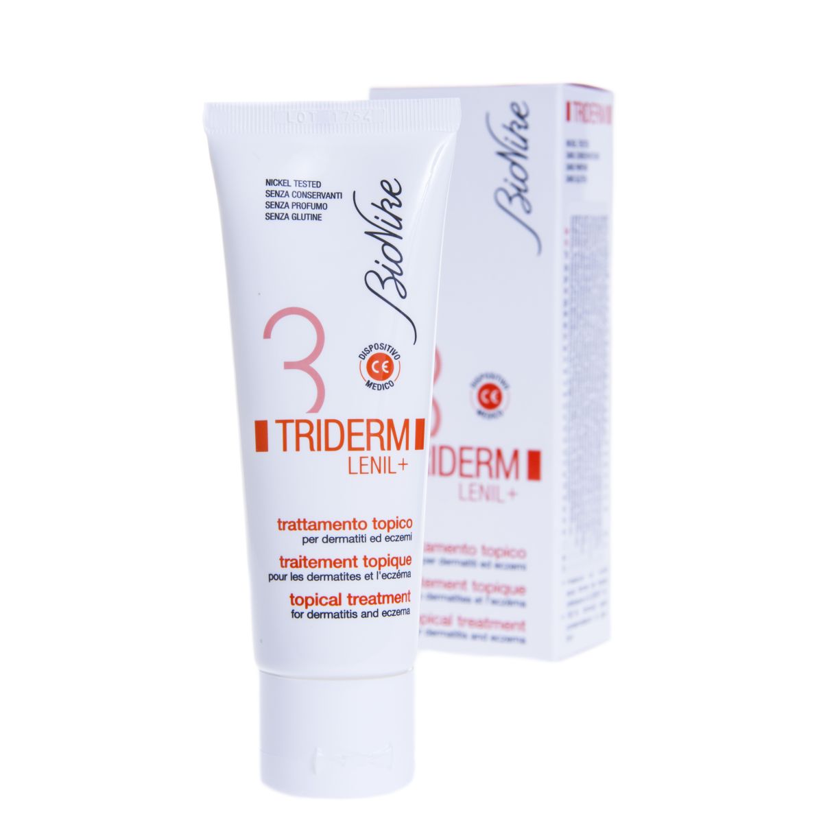 BIONIKE TRIDERM LENIL+ KREEM DERMATIIDILE JA EKSEEMILE 50ML - Product Image