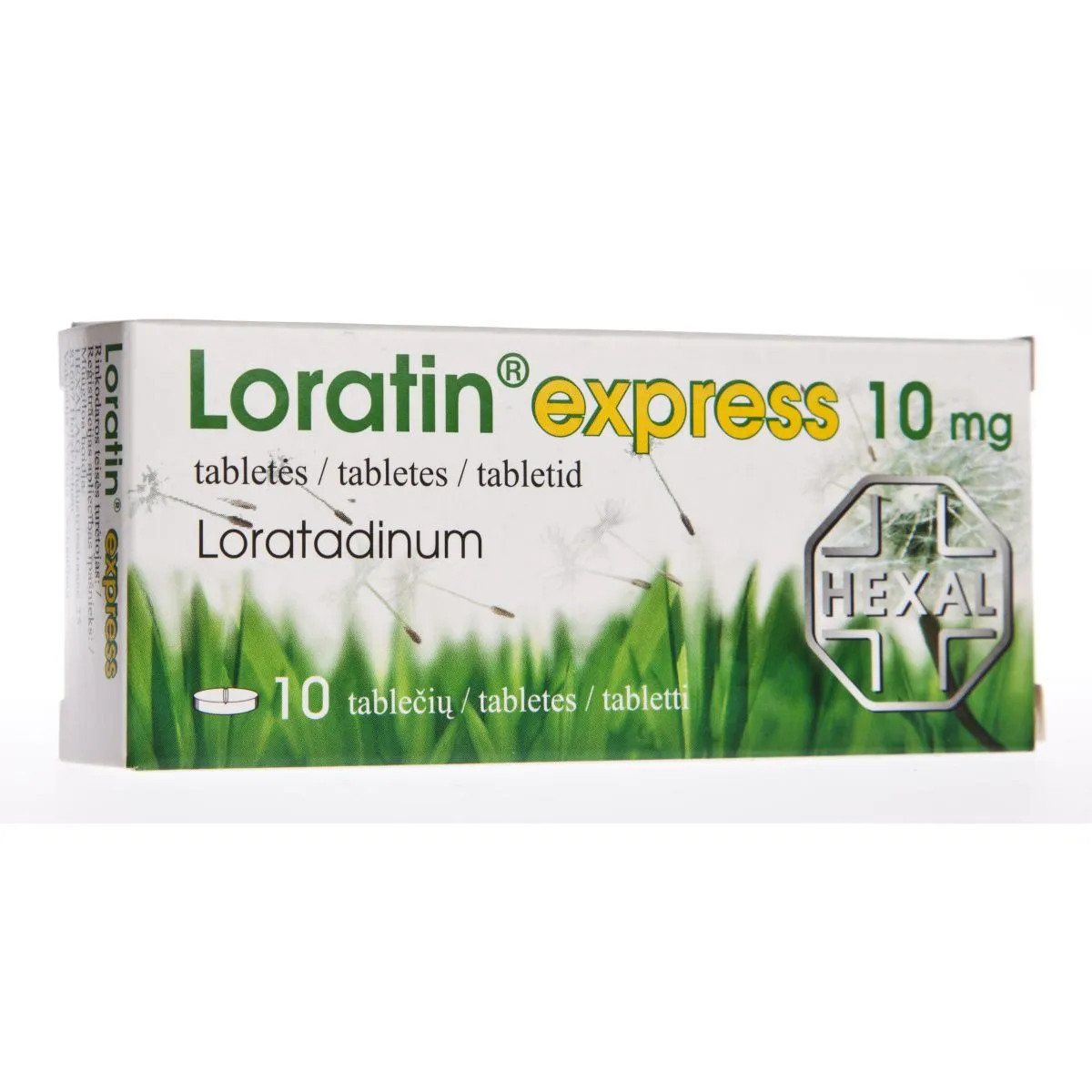 LORATIN EXPRESS TBL 10MG N10 - Product Image