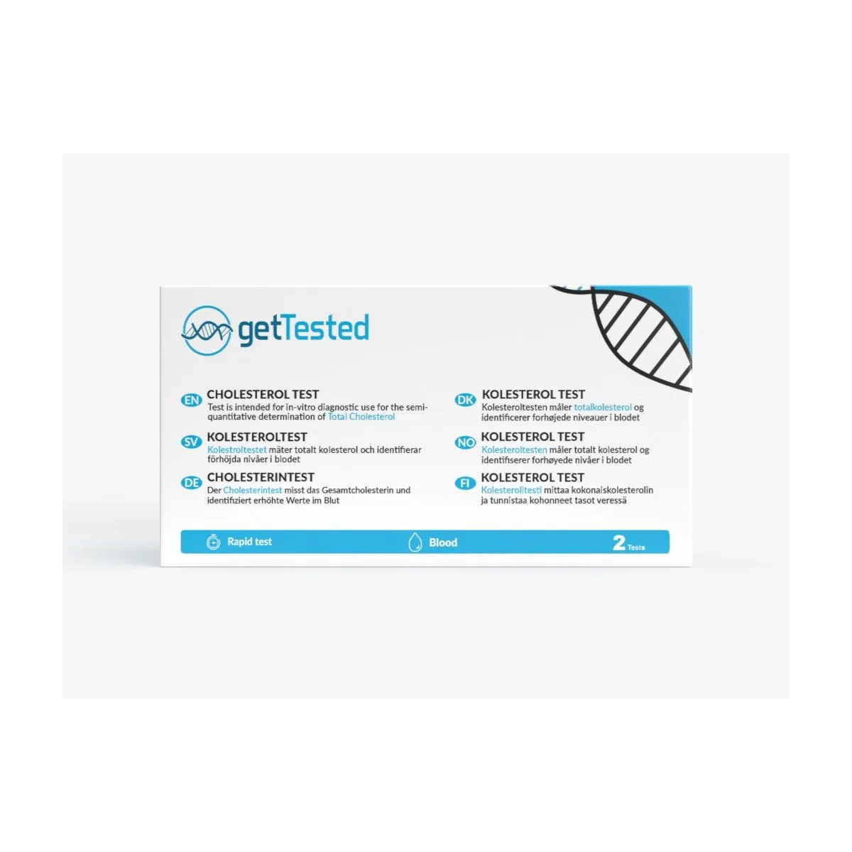 GETTESTED KIIRTEST KOLESTEROOLITASEME HINDAMISEKS N2 - Product Image