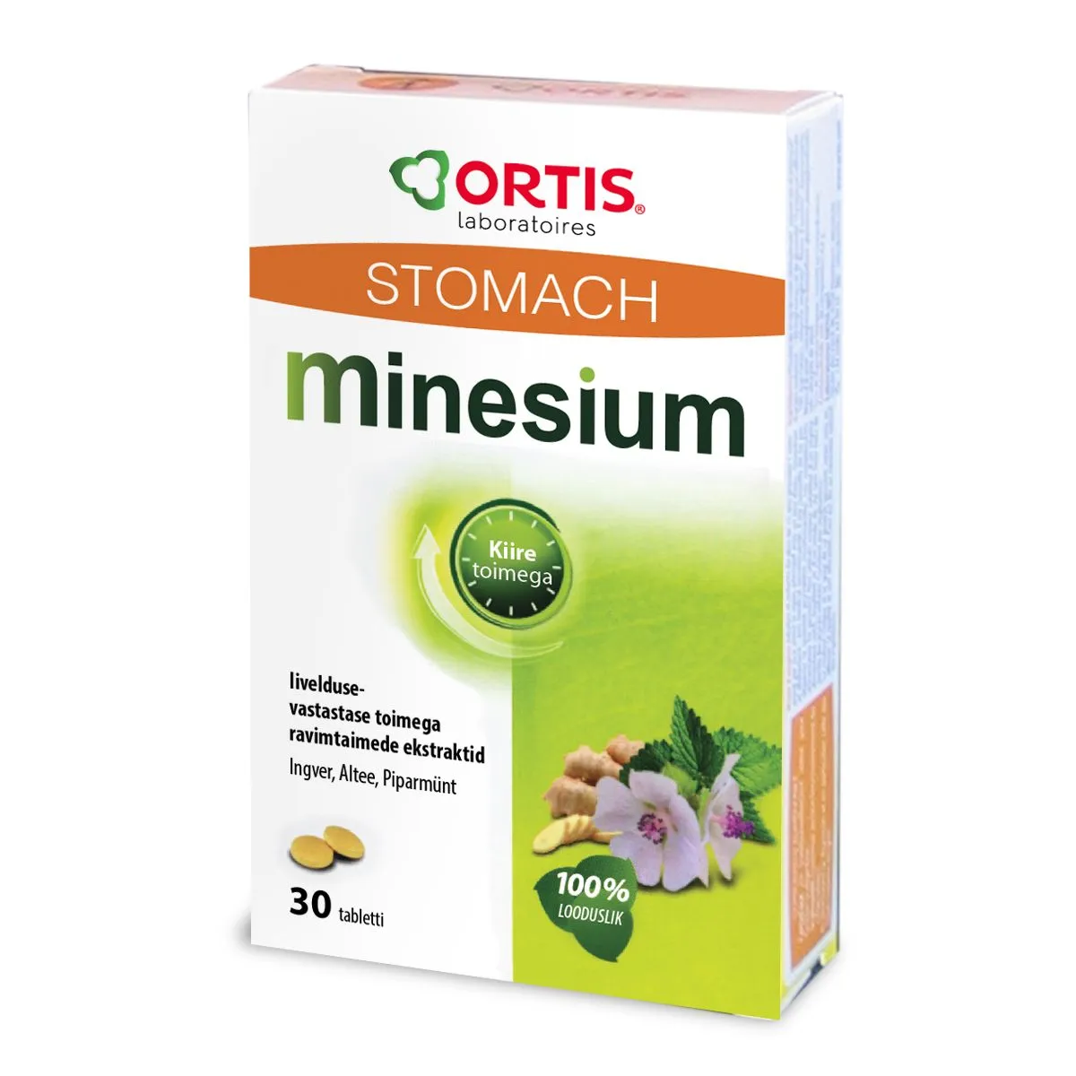 MINESIUM IIVELDUSEVASTASED TABLETID N30 - Product Image