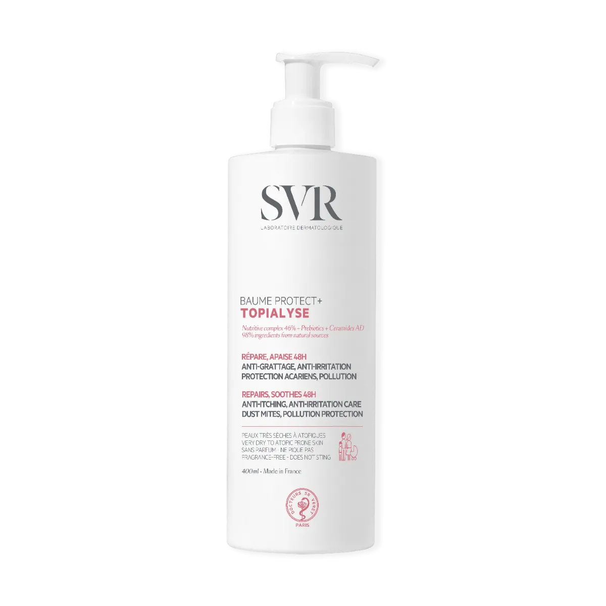 SVR TOPIALYSE INTENSIIVPALSAM KEHALE 400ML - Product Image