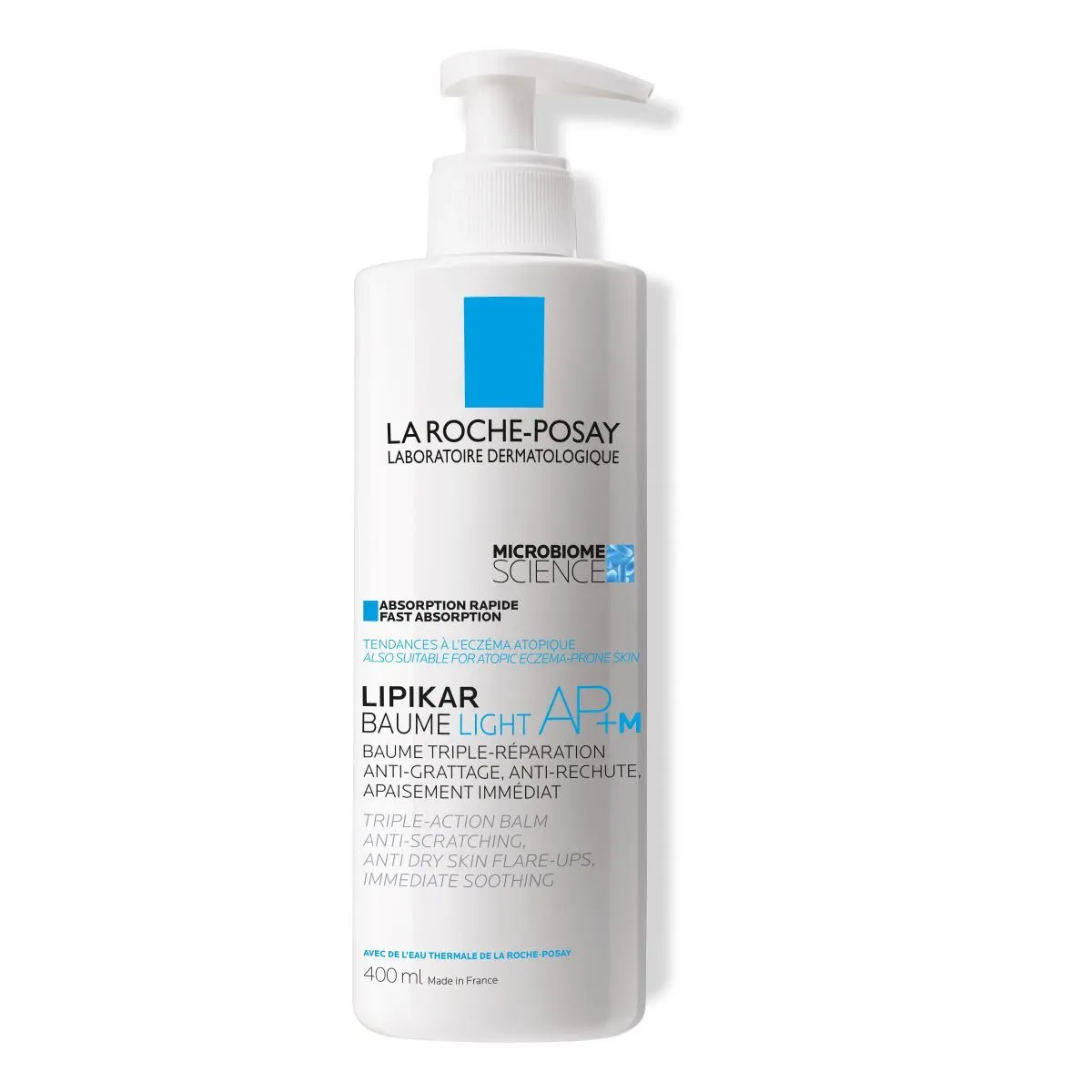 LA ROCHE-POSAY LIPIKAR BAUME AP+M LIGHT IHUPIIM 400ML - Product Image