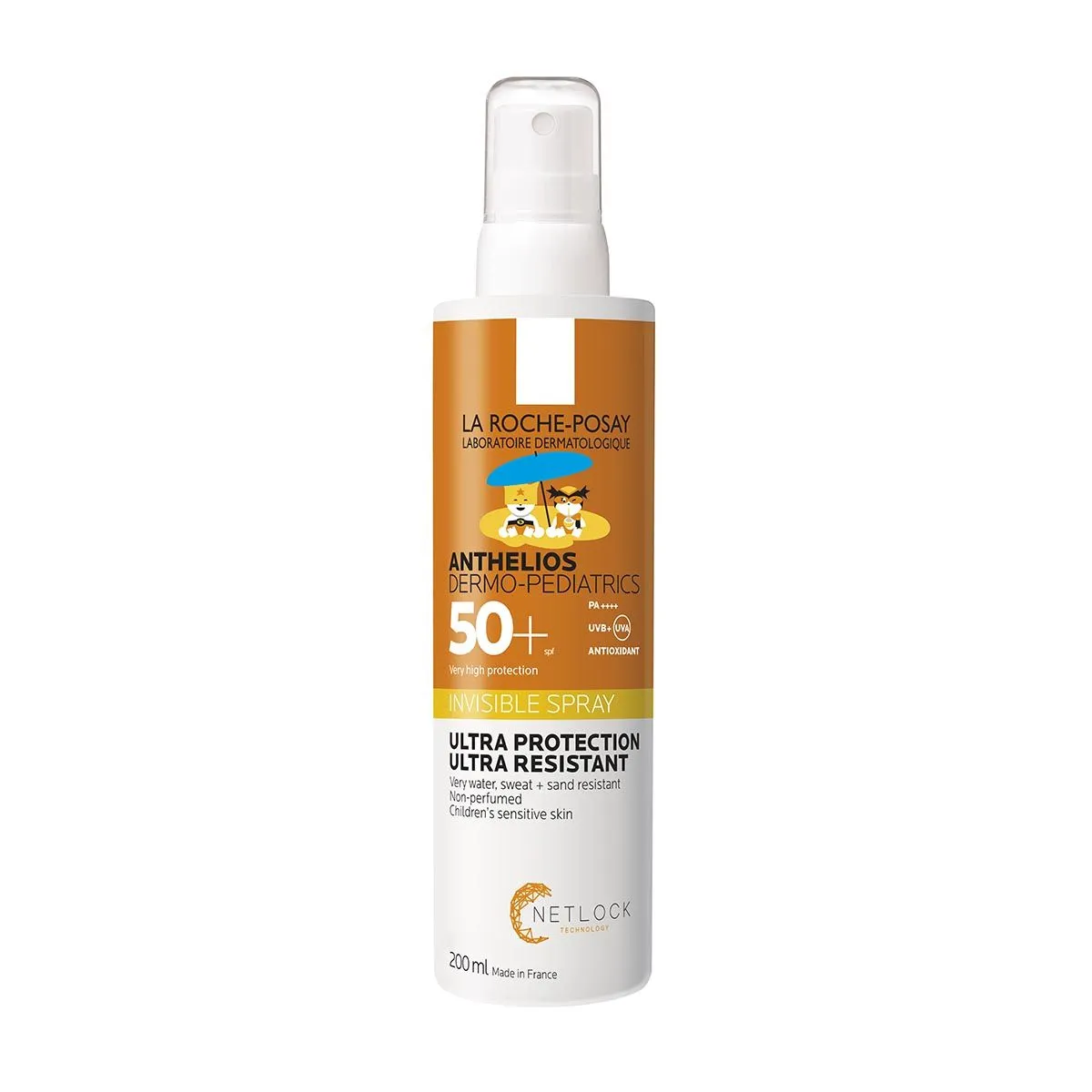 LA ROCHE-POSAY PÄIKESEKAITSESPREI LASTELE SPF50+ INVISIBLE 200ML - Product Image