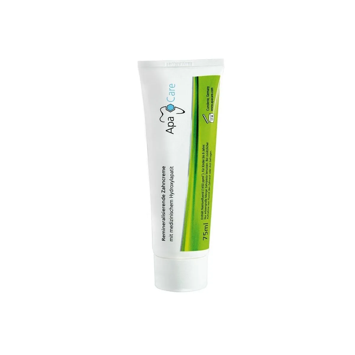 APACARE HAMBAPASTA REMINERALISEERIV 75ML - Product Image