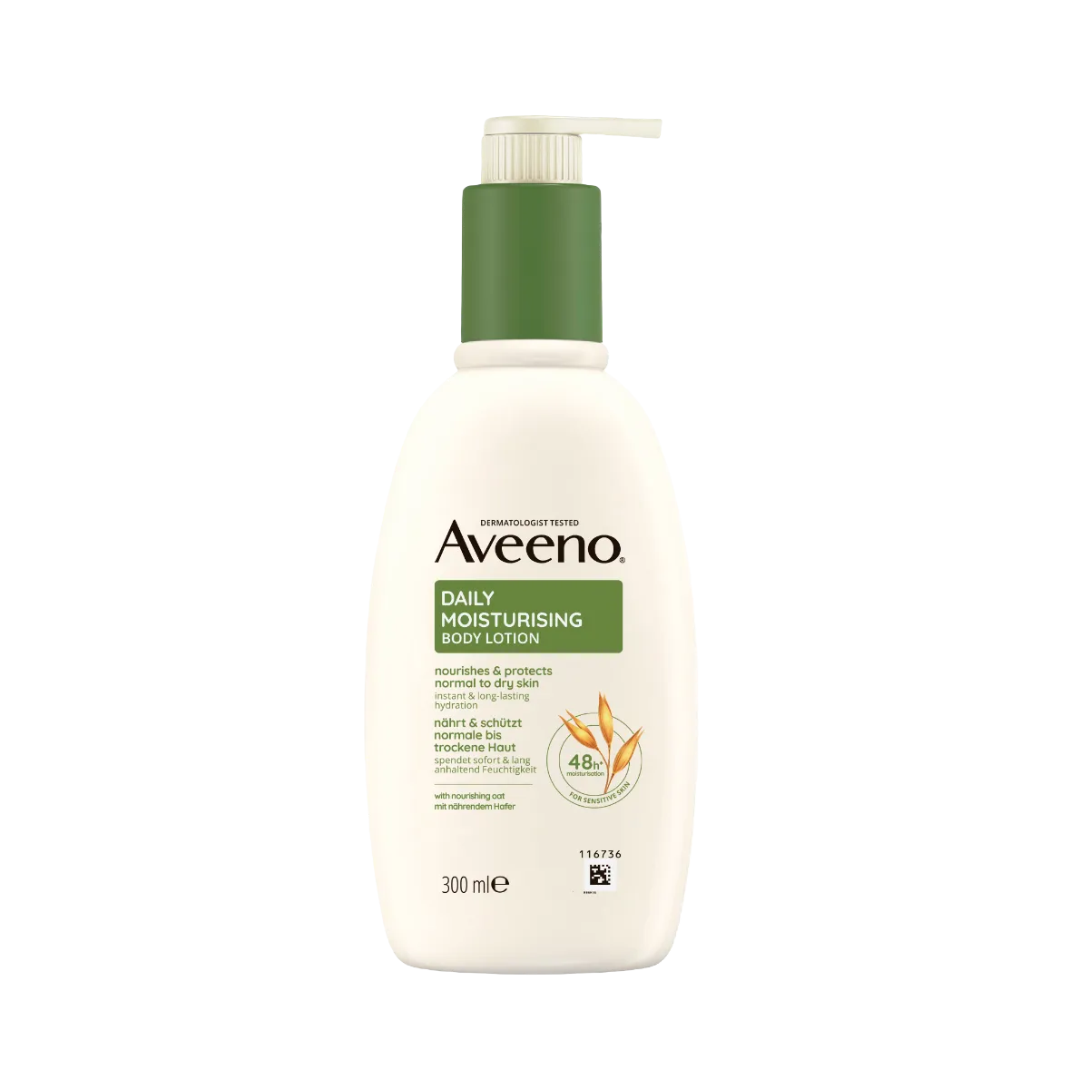 AVEENO DAILY MOISTURISING IHUPIIM 300ML - Product Image 1