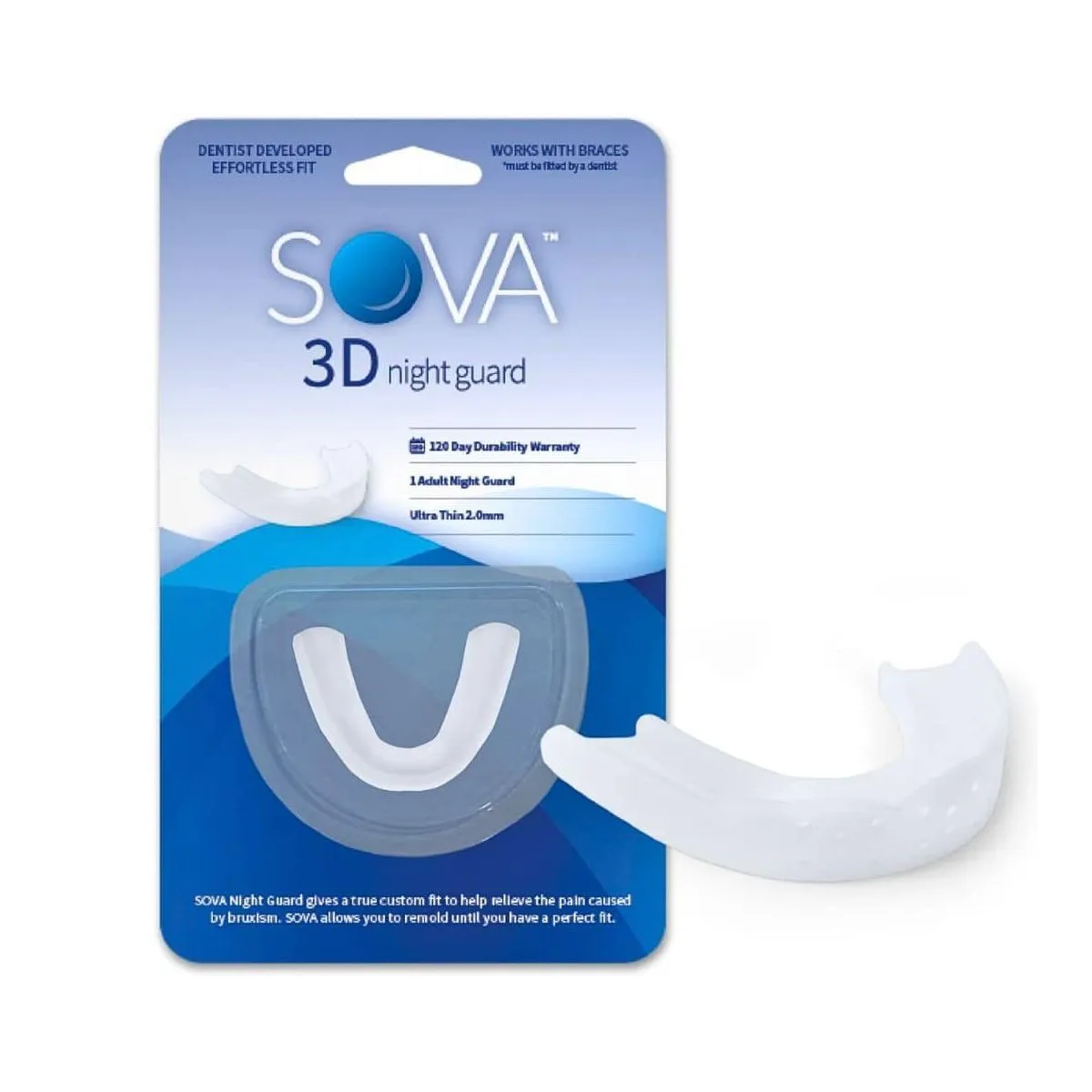 SOVA 3D NIGHT GUARD KAPE HAMMASTE KRIGISTAMISE VASTU - Product Image