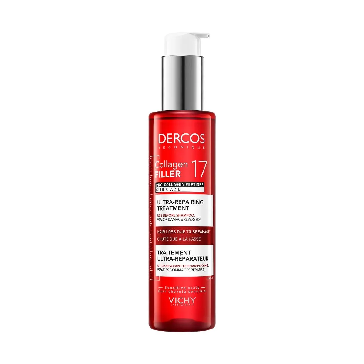 VICHY DERCOS C17 EELSHAMPOON ÜLIMALT TAASTAV 150ML - Product Image