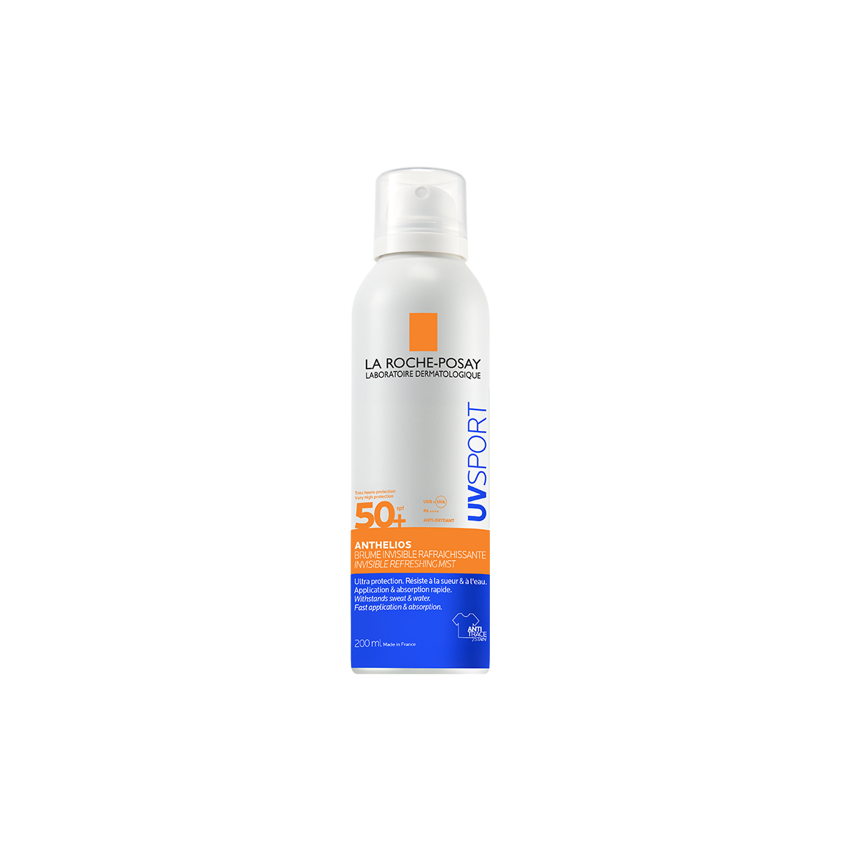 LA ROCHE-POSAY PÄIKSEKAITSESPREI UVSPORT SPF50+ 200ML - Product Image