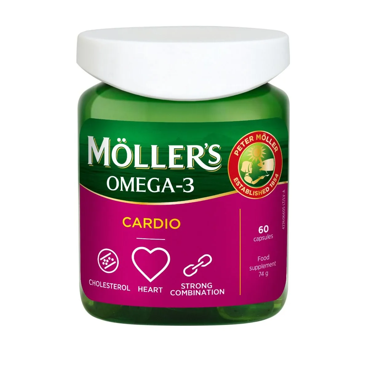 MÖLLER-S CARDIO KAPSLID N60 - Product Image