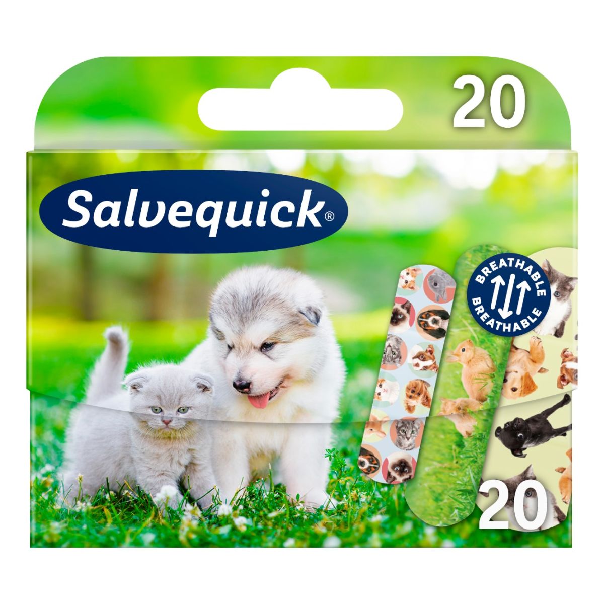 SALVEQUICK PLAASTER LASTELE ANIMAL PLANET N20 - Product Image