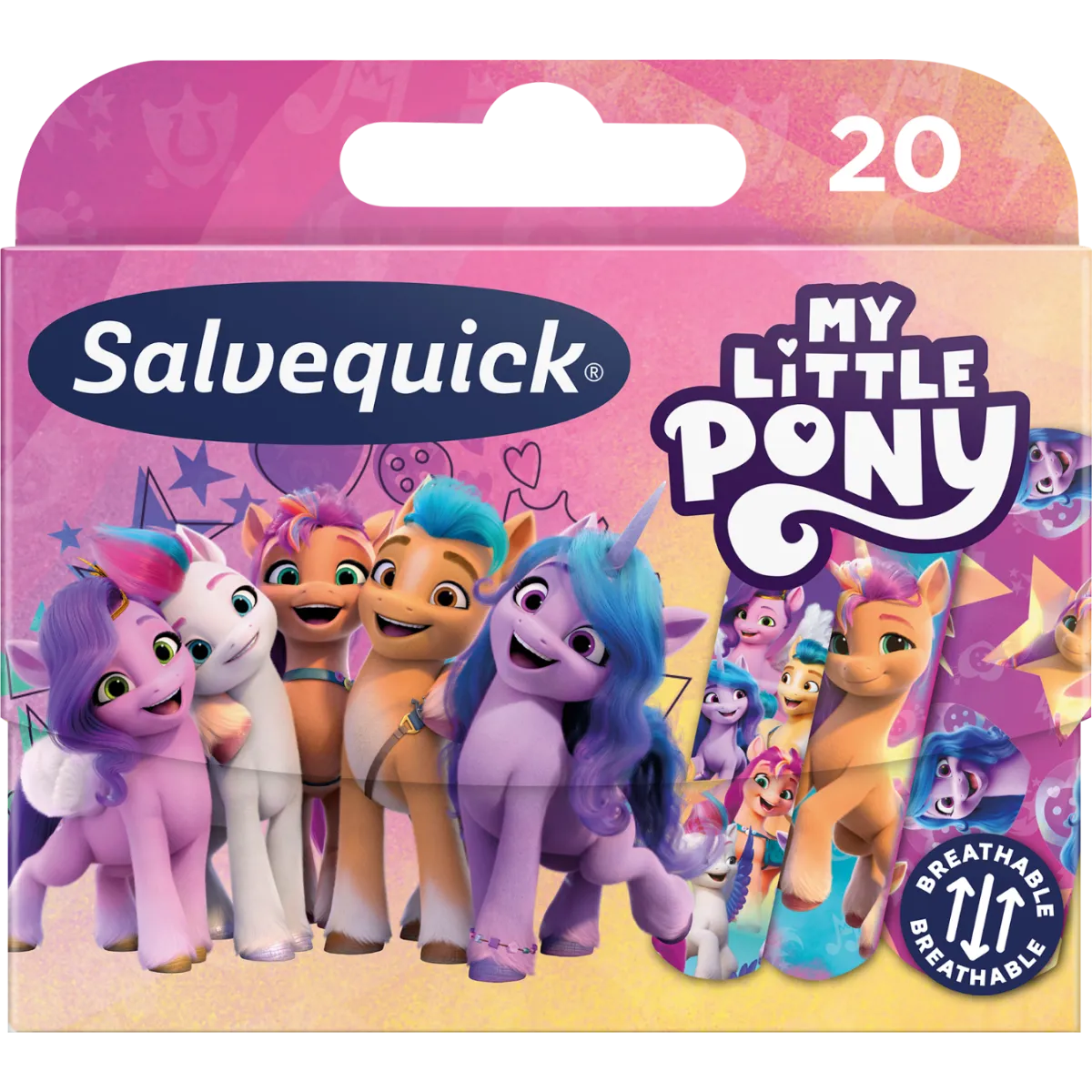 SALVEQUICK PLAASTER LASTELE MY LITTLE PONY N20 - Product Image
