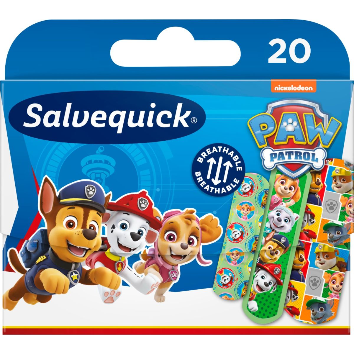 SALVEQUICK PLAASTER LASTELE PAW PATROL N20 - Product Image