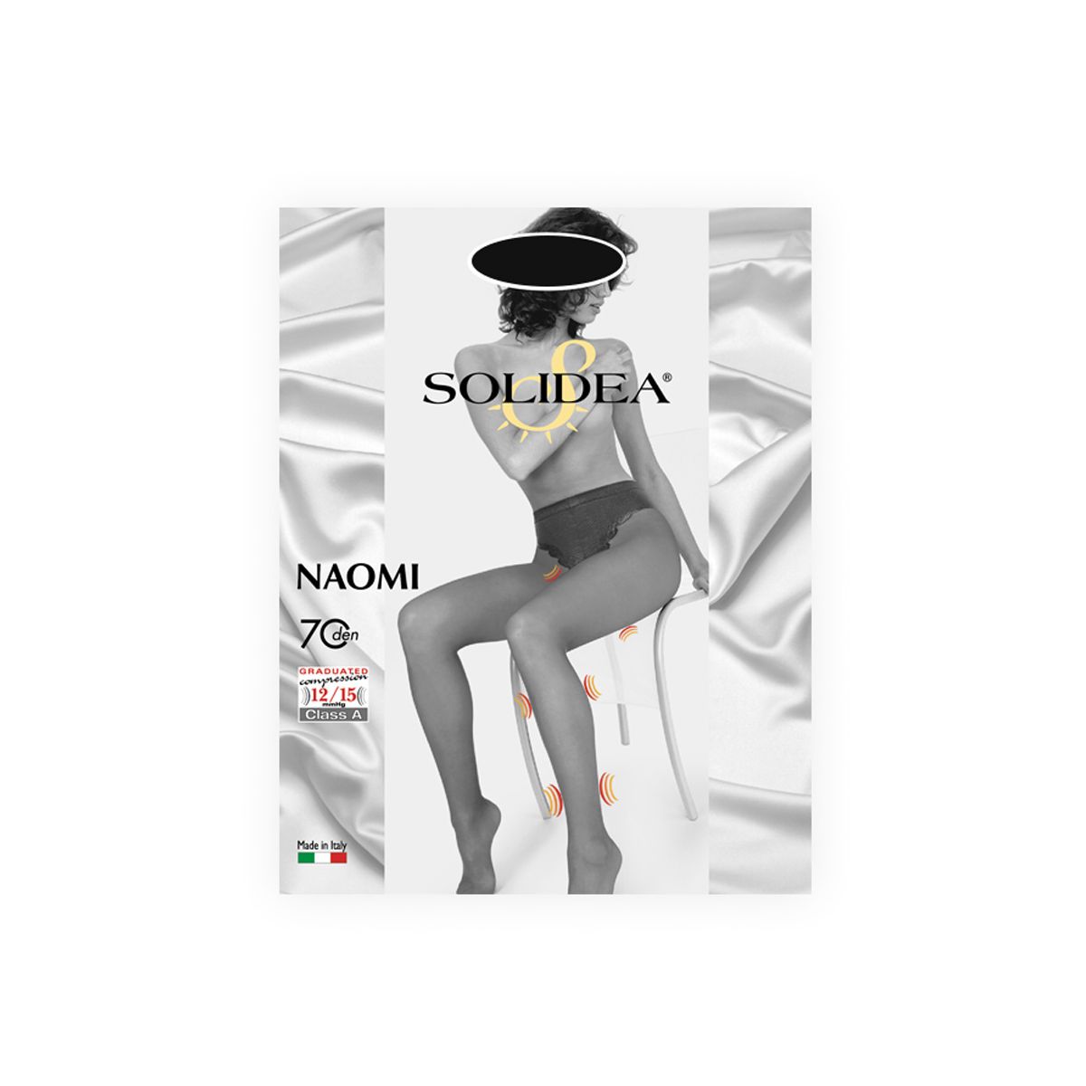 SOLIDEA SUKKPÜKSID NAOMI 70DEN M NERO - Product Image