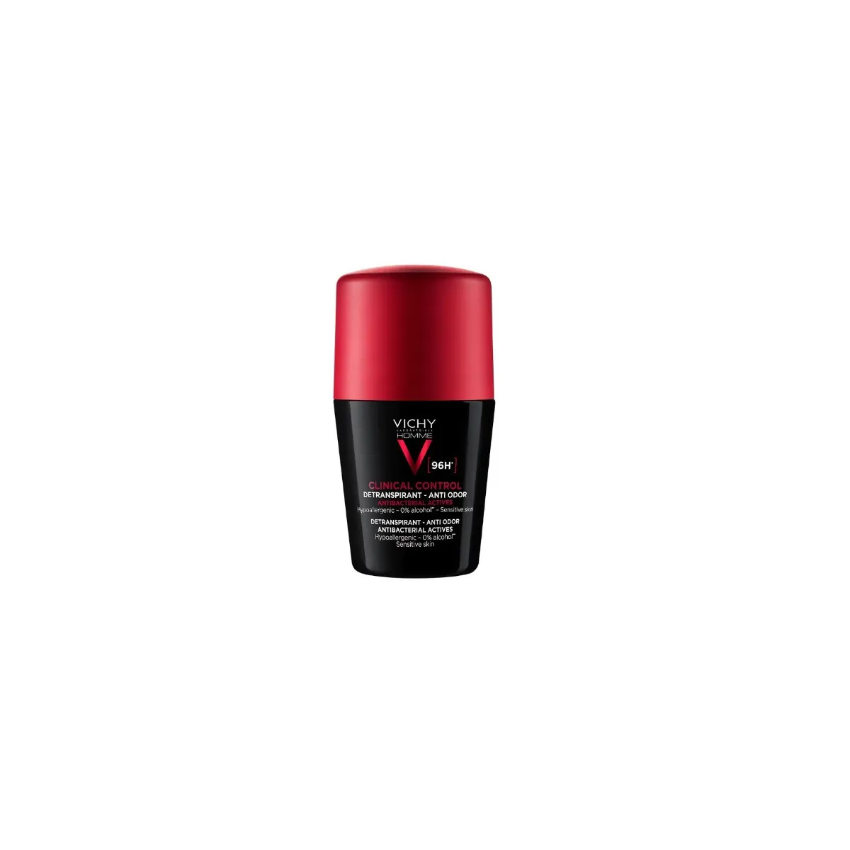 VICHY HOMME ANTIPERSPIRANT CLINICAL CONTROL ROLL-ON 96H 50ML - Product Image 1