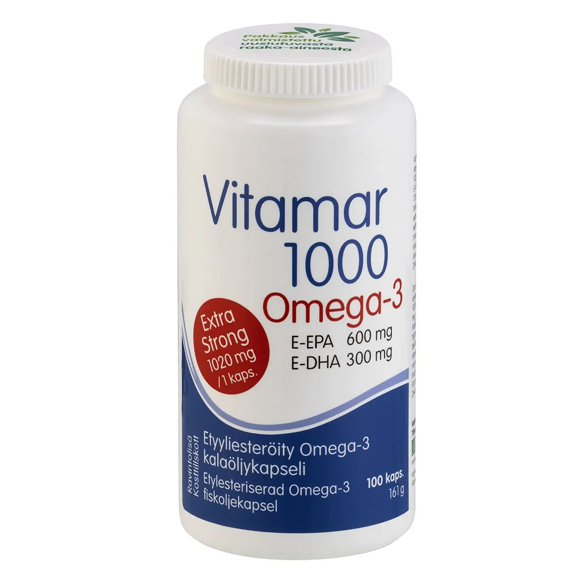 VITAMAR OMEGA-3 1000MG CAPS + E-VIT N100 - Product Image