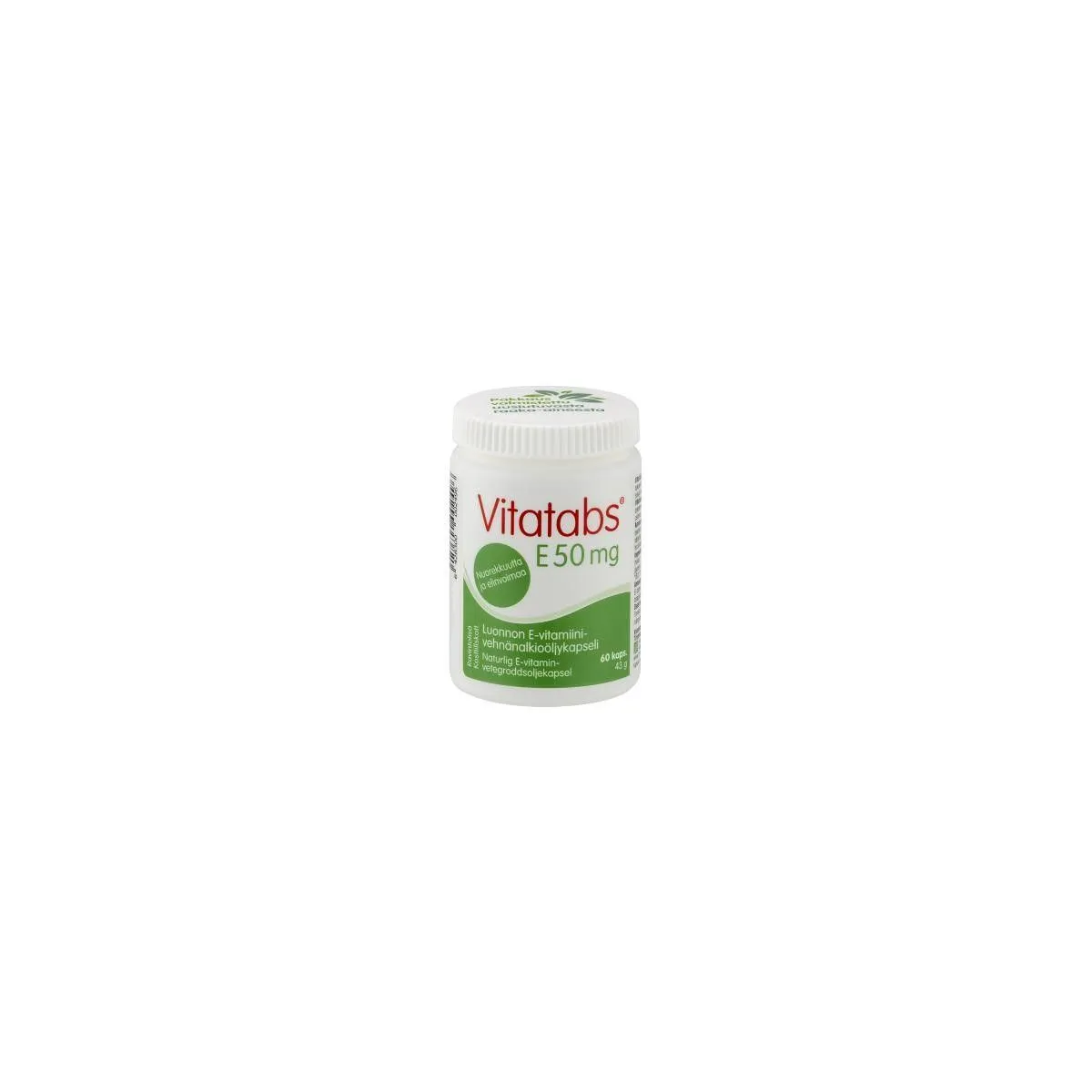 VITATABS E CAPS 50MG N60 - Product Image