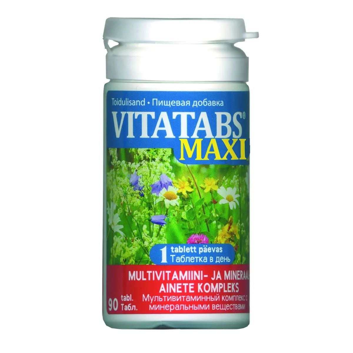 VITATABS MAXI (VITAMAX) MULTIVITAMIINI TBL N90 - Product Image