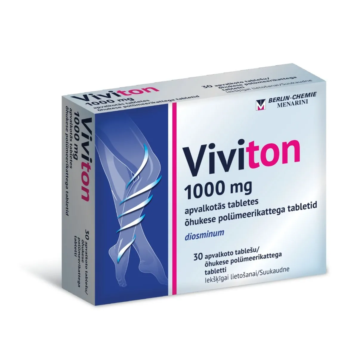 VIVITON KATTEGA TBL 1000MG N30 - Product Image