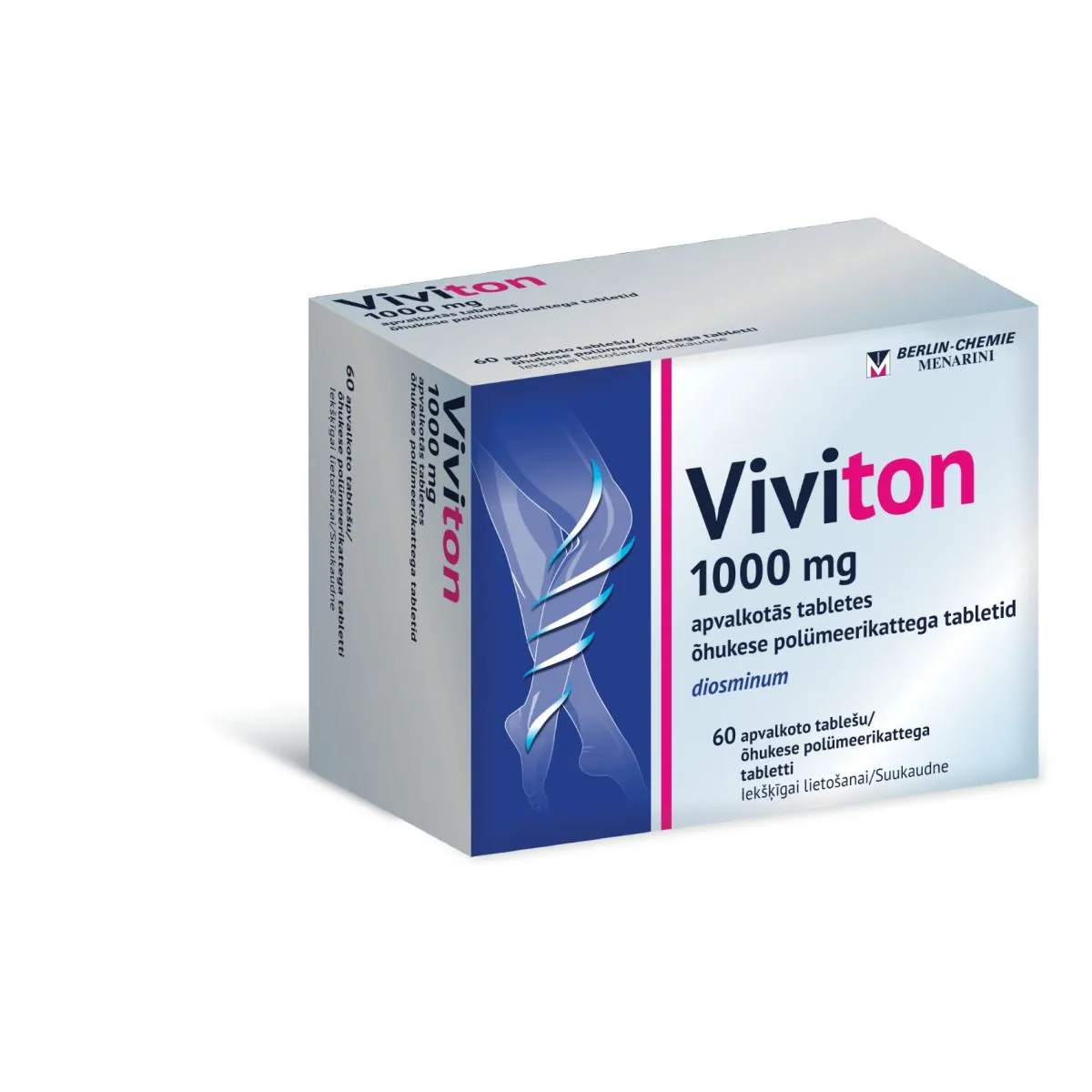 VIVITON KATTEGA TBL 1000MG N60 - Product Image